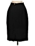 Adrienne Vittadini Solid Black Wool Skirt Size 4 - photo 2
