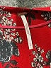 Free People Floral Red Long Sleeve Blouse Size S - photo 7