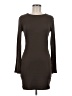 No Boundaries Solid Brown Casual Dress Size M - photo 1