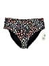 True Craft 100% Polyester Floral Black Swimsuit Bottoms Size XXL - photo 1