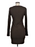 No Boundaries Solid Brown Casual Dress Size M - photo 2
