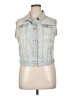 MNG Blue Denim Vest Size XL - photo 1