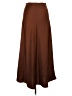 Unbranded Solid Brown Casual Skirt Size M - photo 2