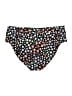 True Craft 100% Polyester Floral Black Swimsuit Bottoms Size XXL - photo 2