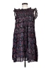 King + Pitt Paisley Blue Casual Dress Size S - photo 1