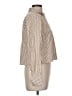 Veronica Beard 100% Cotton Stripes Tan Long Sleeve Blouse Size 8 - photo 4