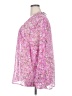 Kut from the Kloth 100% Polyester Floral Pink Long Sleeve Blouse Size 2X - photo 5