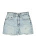 Zara Blue Denim Shorts Size 2 - photo 1
