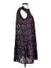 King + Pitt Paisley Blue Casual Dress Size S - photo 4