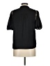 CeCe Black Short Sleeve Blouse Size M - photo 2