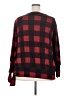 AGB Checkered-gingham Red Pullover Sweater Size 2X - photo 2