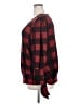 AGB Checkered-gingham Red Pullover Sweater Size 2X - photo 5