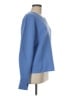 Cos 100% Wool Solid Blue Wool Pullover Sweater Size M - photo 4