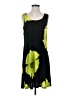 Jostar Graphic Black Casual Dress Size S - photo 1