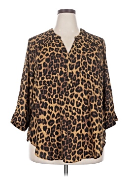 Torrid 3/4 Sleeve Blouse (view 1)