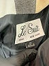Le Suit 100% Viscose Checkered-gingham Gold Blazer Size 14 - photo 6