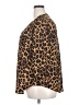 Torrid 100% Polyester Animal Print Brown 3/4 Sleeve Blouse Size 2X Plus (2) - photo 5