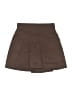 colorfulkoala Solid Brown Skort Size S - photo 1