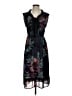 Maeve Tropical Floral Black Cocktail Dress Size S - photo 1