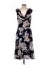 Robert Louis 100% Polyester Floral Blue Casual Dress Size L - photo 2