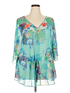 A.N.A. A New Approach 3/4 Sleeve Blouse