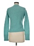 Express 100% Lambswool Teal Wool Pullover Sweater Size M - photo 2