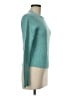 Express 100% Lambswool Teal Wool Pullover Sweater Size M - photo 4