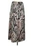 Pleats Please 100% Polyester Paisley Gray Formal Skirt Size Med (2) - photo 1