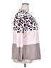 Unbranded Animal Print Pink Long Sleeve Blouse Size 2X - photo 4
