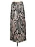 Pleats Please 100% Polyester Paisley Gray Formal Skirt Size Med (2) - photo 2