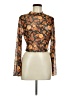 Shein Orange Long Sleeve Blouse Size 8 - 10 - photo 1