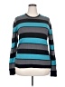 Assorted Brands 100% Cotton Stripes Teal Pullover Sweater Size XXL - photo 1