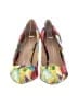 BCBGeneration Floral Yellow Heels Size 8 - photo 2