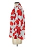 Ann Taylor Floral Red 3/4 Sleeve Blouse Size XS (petite) - photo 5