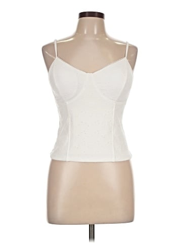 Klassy Network Sleeveless Top (view 1)