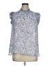 Express 100% Polyester Blue Sleeveless Blouse Size XL - photo 1