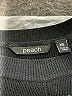 Peach 100% Nylon Black Sleeveless Top Size XS - photo 7