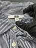 Uniqlo Chevron-herringbone Blue Long Sleeve Button-Down Shirt Size M - photo 7