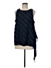 Alfani 100% Polyester Blue Sleeveless Blouse Size M - photo 1