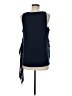 Alfani 100% Polyester Blue Sleeveless Blouse Size M - photo 2