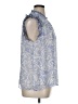 Express 100% Polyester Blue Sleeveless Blouse Size XL - photo 4