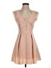 BCBGeneration Tan Cocktail Dress Size 2 - photo 1