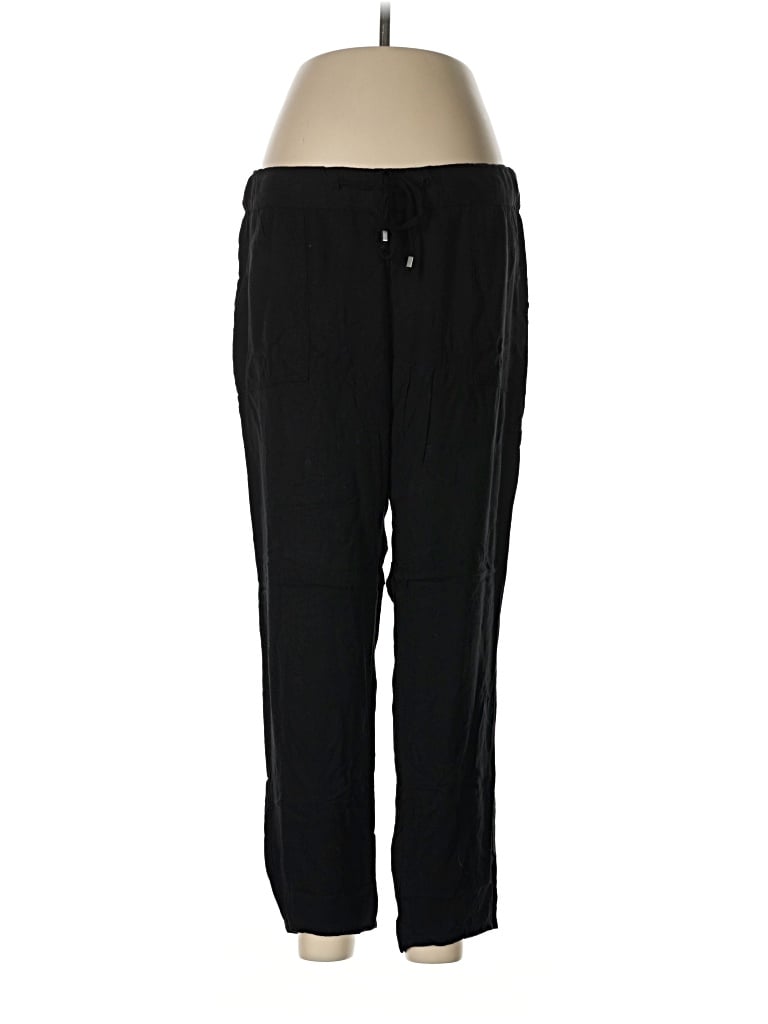 Pre-owned Old Navy Track Pants In Black
