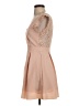 BCBGeneration Tan Cocktail Dress Size 2 - photo 5