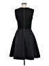 Halogen Houndstooth Black Cocktail Dress Size 8 - photo 2