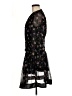 Guess 100% Polyester Floral Black Cocktail Dress Size M - photo 5