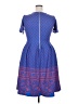Lularoe Argyle Blue Casual Dress Size XXL - photo 2