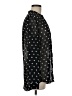 Kut from the Kloth 100% Polyester Polka Dots Black Long Sleeve Blouse Size M - photo 4