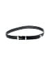 Unbranded 100% Leather Black Leather Belt Size 2 - photo 1