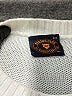 Robert Bruce Stripes White Pullover Sweater Size M - photo 7